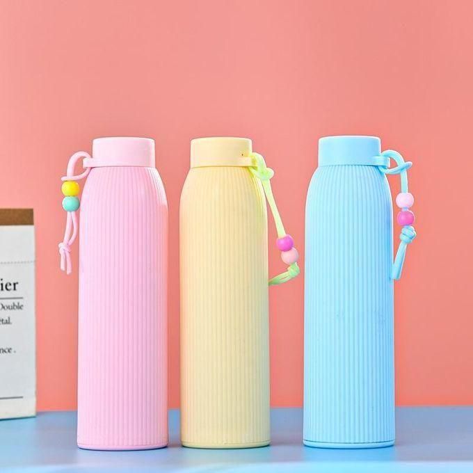 Glass Portable Handy Cup Insulated Plastic Shell Water Bottle