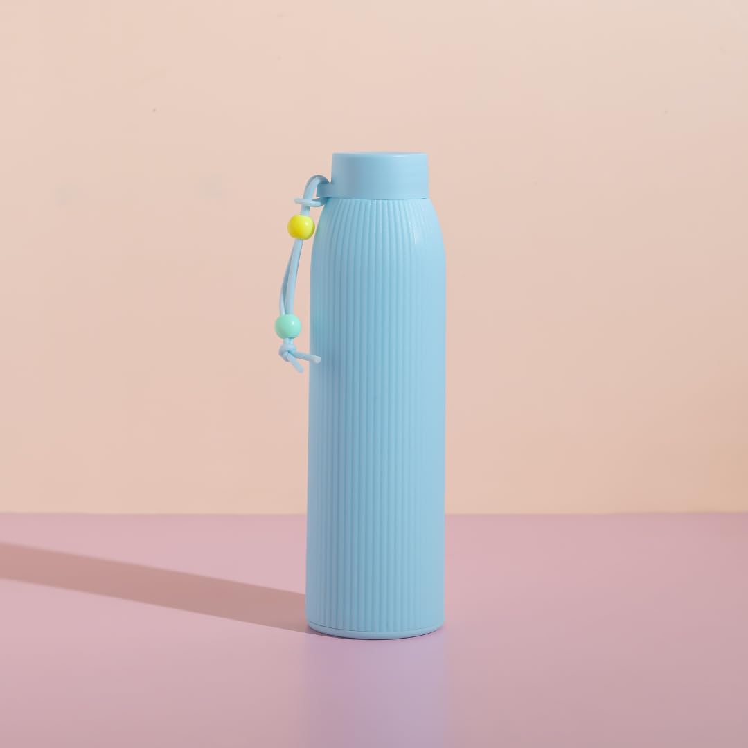 Glass Portable Handy Cup Insulated Plastic Shell Water Bottle